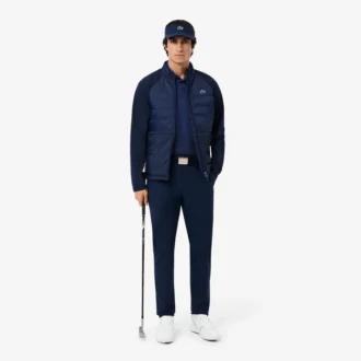 Polo de golf con protección UV de corte regular para hombre