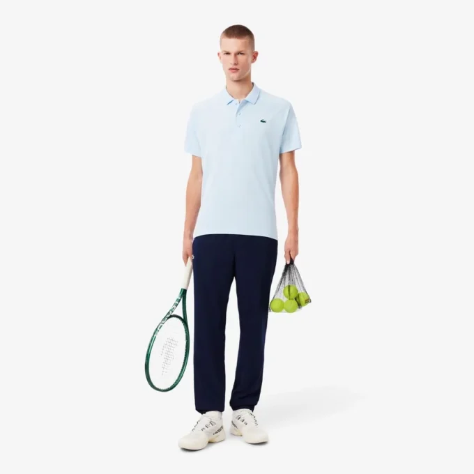 Polo de golf con protección UV de corte regular para hombre