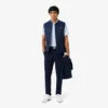 Polo de golf con protección UV de corte regular para hombre
