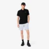 Polo de golf con protección UV de corte regular para hombre