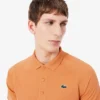 Polo de golf con protección UV de corte regular para hombre