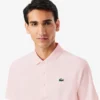 Polo de golf con protección UV de corte regular para hombre