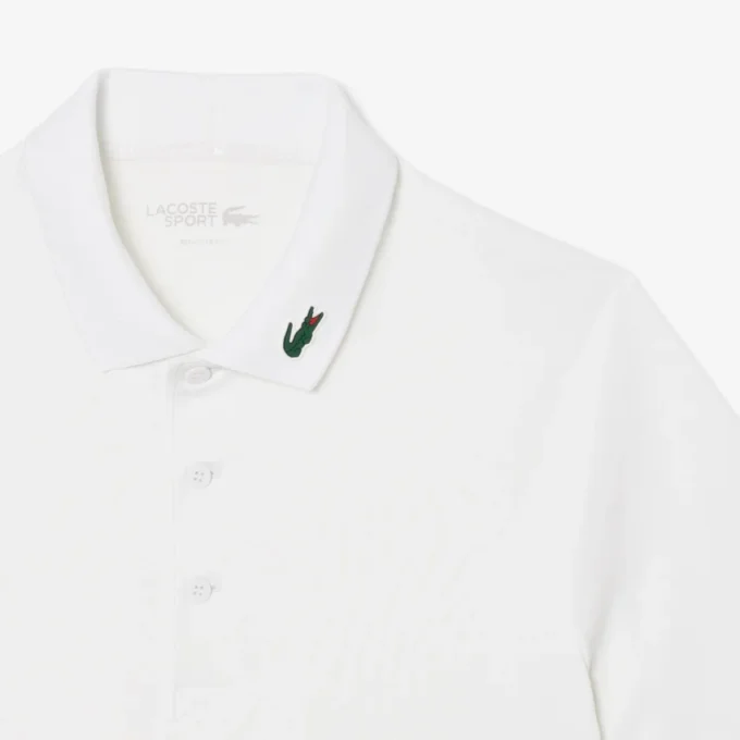 Polo de golf con protección UV de corte regular para hombre