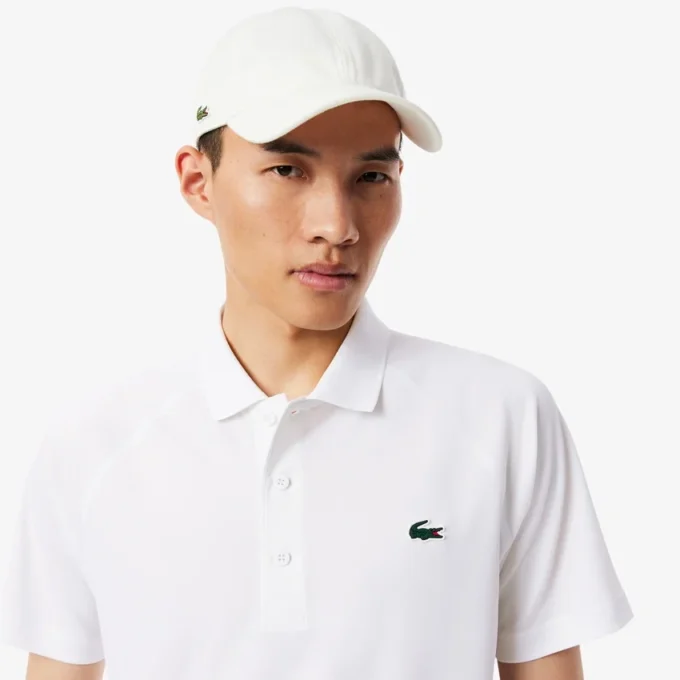 Polo de golf con protección UV de corte regular para hombre