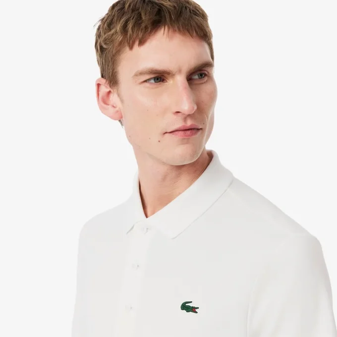 Polo de golf con protección UV de corte regular para hombre