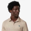 Polo de golf con protección UV de corte regular para hombre