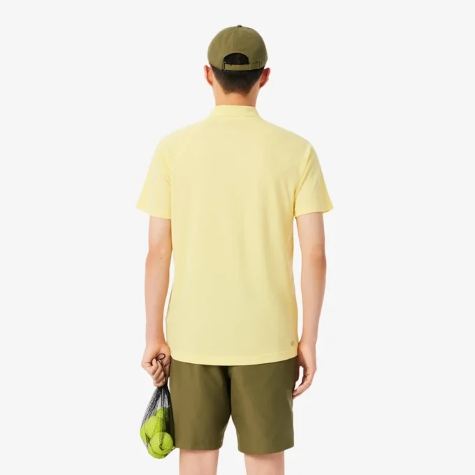 Polo de golf con protección UV de corte regular para hombre