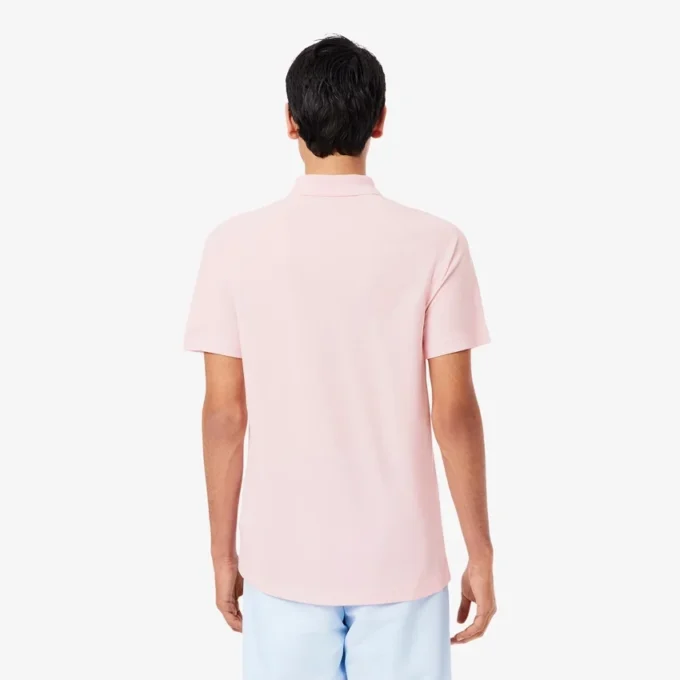 Polo de golf con protección UV de corte regular para hombre