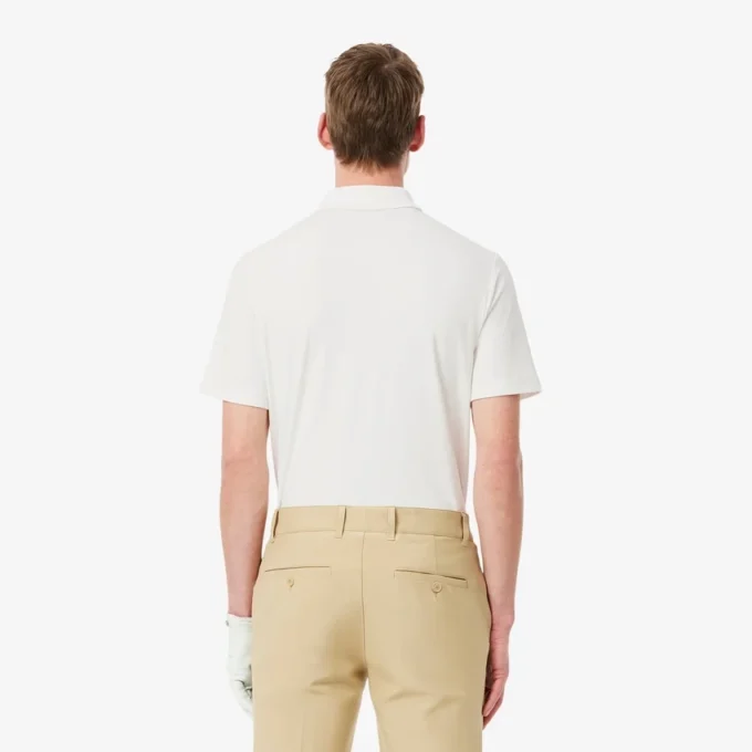 Polo de golf con protección UV de corte regular para hombre
