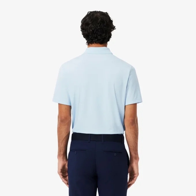 Polo de golf con protección UV de corte regular para hombre