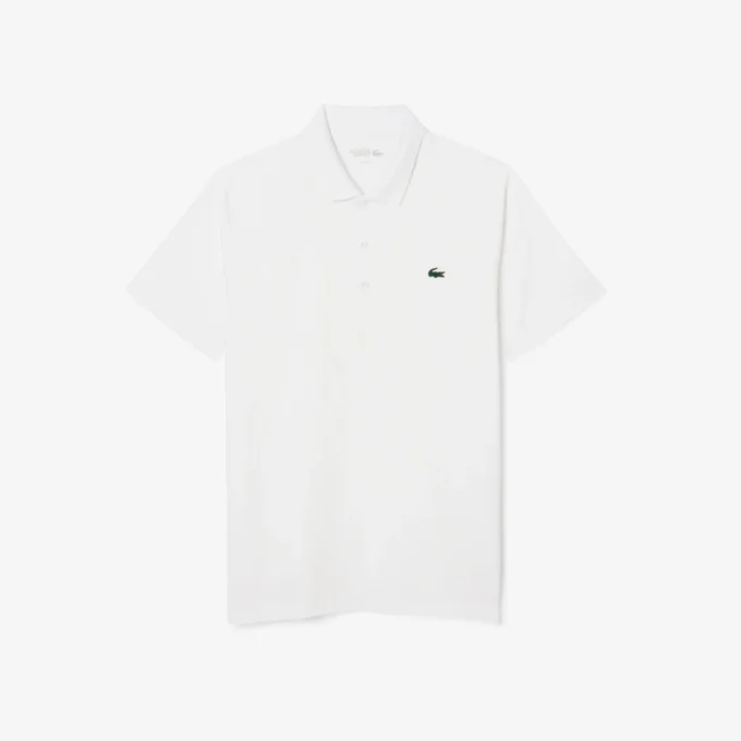 Polo de golf con protección UV de corte regular para hombre