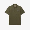 Polo de golf con protección UV de corte regular para hombre