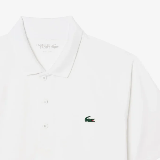 Polo de golf con protección UV de corte regular para hombre