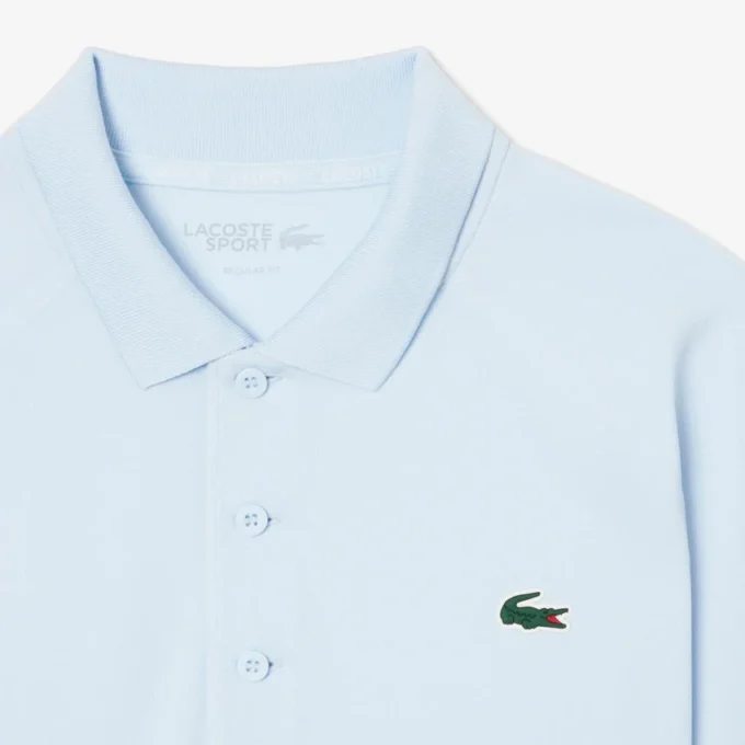 Polo de golf con protección UV de corte regular para hombre