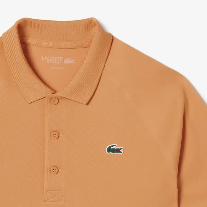Polo de golf con protección UV de corte regular para hombre