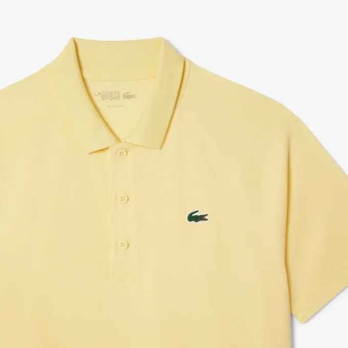 Polo de golf con protección UV de corte regular para hombre