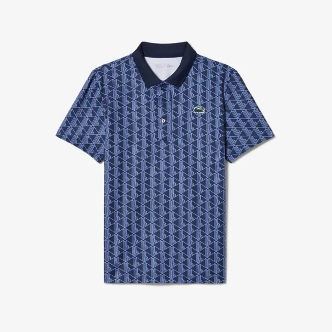 Polo de golf con protección UV y corte regular para mujer