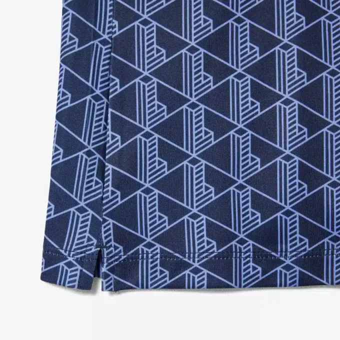 Polo de golf con protección UV y corte regular para mujer
