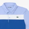 Polo de golf de corte regular para hombre con bloques de color