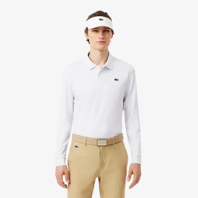 Polo de golf de manga larga Ultra Dry de corte regular