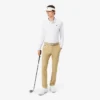Polo de golf de manga larga Ultra Dry de corte regular