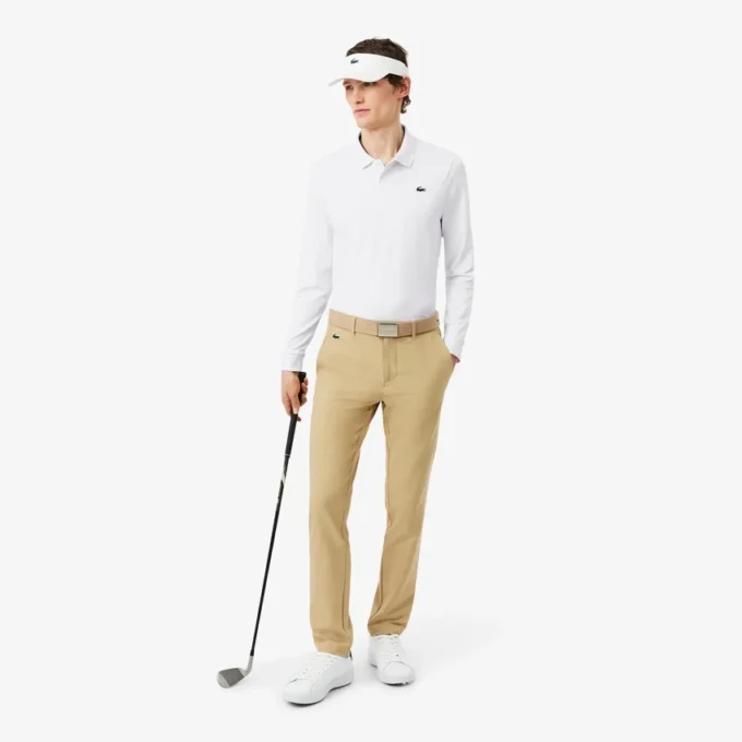 Polo de golf de manga larga Ultra Dry de corte regular