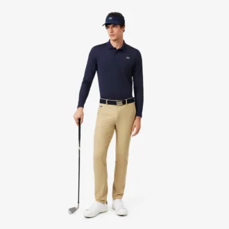Polo de golf de manga larga Ultra Dry de corte regular