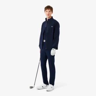 Polo de golf de mini piqué con regulación térmica