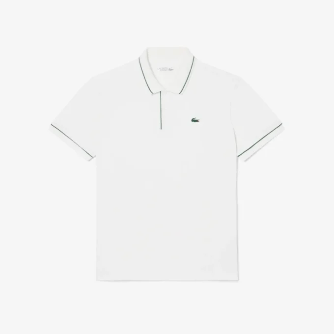 Polo de golf de mini piqué con regulación térmica