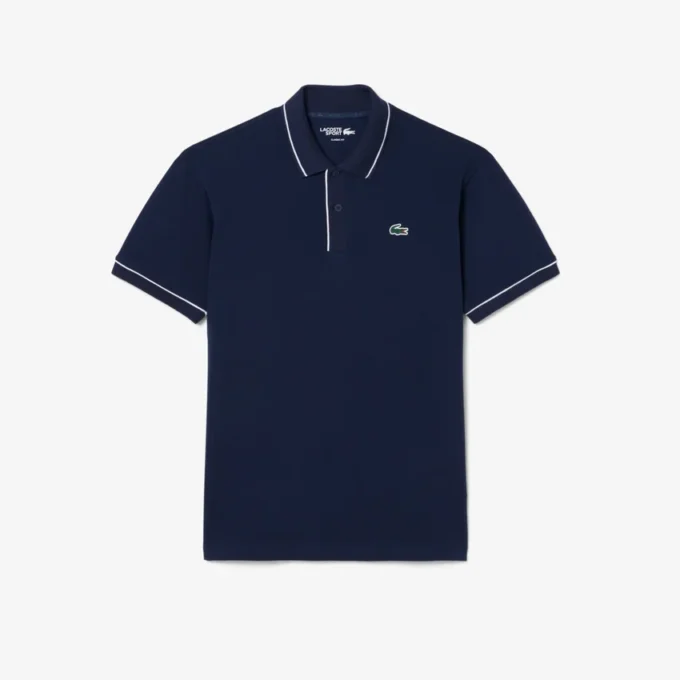 Polo de golf de mini piqué con regulación térmica