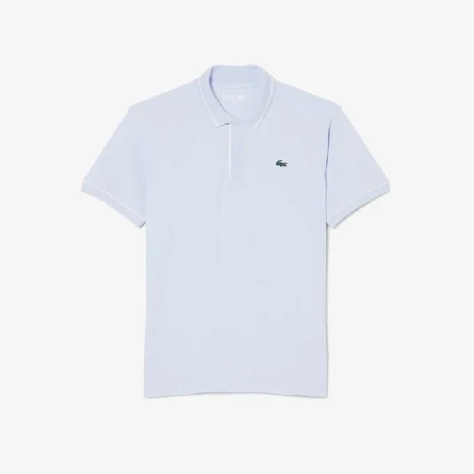 Polo de golf de mini piqué con regulación térmica