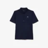 Polo de golf elástico con protección UV y corte entallado para mujer