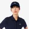 Polo de golf elástico Slim Fit con protección UV