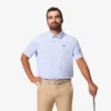 Polo de golf para hombre de corte regular con protección UV