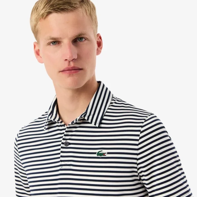 Polo de golf para hombre de corte regular con protección UV