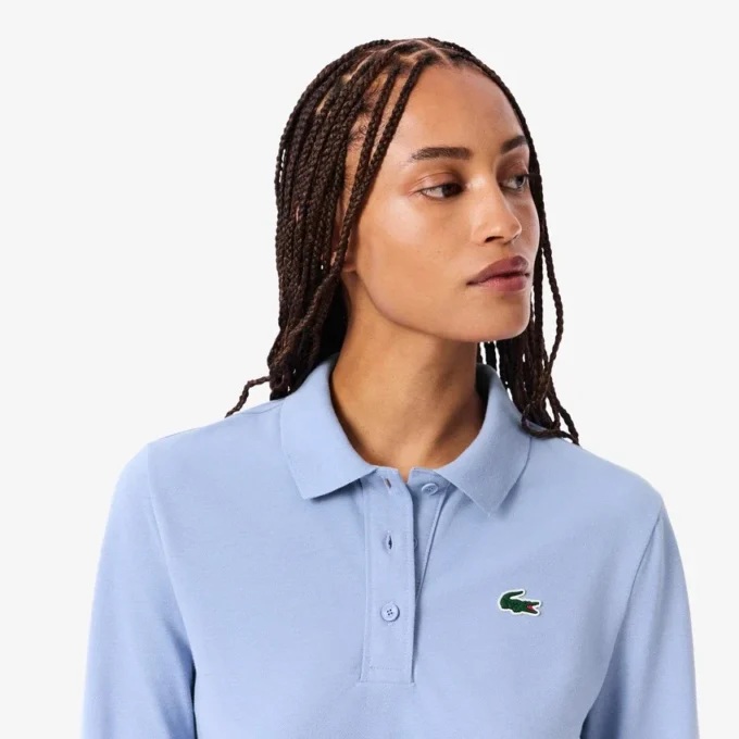 Polo de golf termorregulador con protección UV para mujer