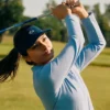 Polo de golf termorregulador con protección UV para mujer