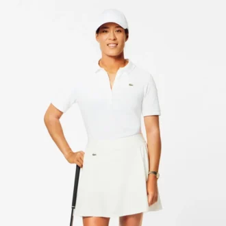 Polo de golf Ultra Dry Stretch de corte ajustado para mujer