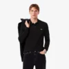 Polo de manga larga L.12.12 de corte ajustado para hombre