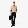 Polo de manga larga L.12.12 de corte ajustado para hombre