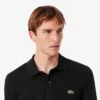 Polo de manga larga L.12.12 de corte ajustado para hombre