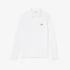 Polo de manga larga L.12.12 de corte ajustado para hombre
