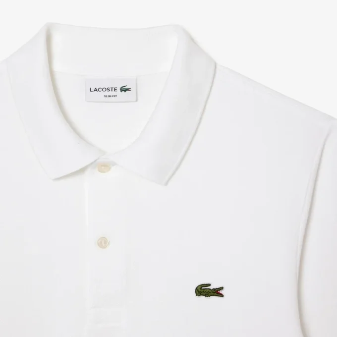 Polo de manga larga L.12.12 de corte ajustado para hombre