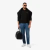 Polo de manga larga L.12.12 de corte ajustado para hombre