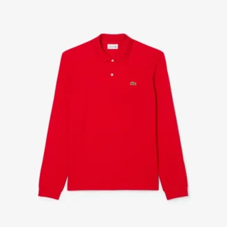 Polo de manga larga L.12.12 de corte clásico para hombre