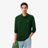 Polo de manga larga L.12.12 de corte clásico para hombre
