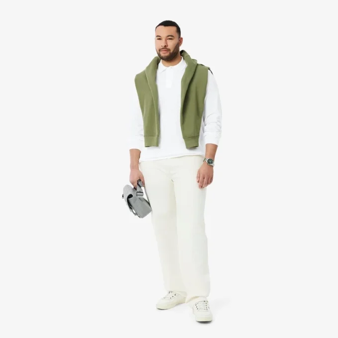 Polo de manga larga L.12.12 de corte clásico para hombre