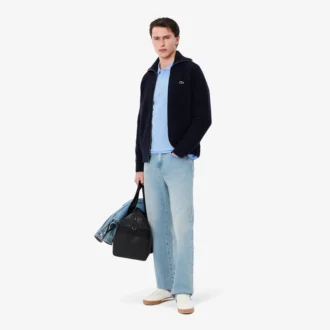 Polo de manga larga L.12.12 de corte clásico para hombre