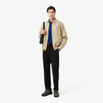 Polo de manga larga L.12.12 de corte clásico para hombre