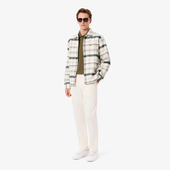 Polo de manga larga L.12.12 de corte clásico para hombre